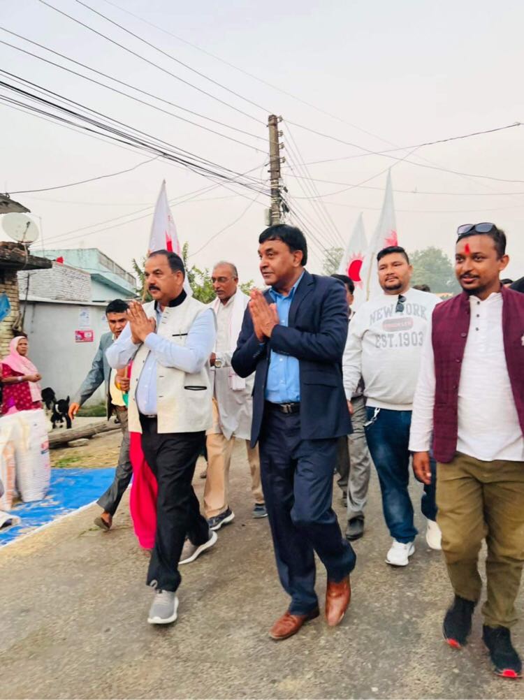 कृषि क्षेत्रका समस्या समाधान गर्ने एमाले उम्मेदवारको प्रतिबद्धता